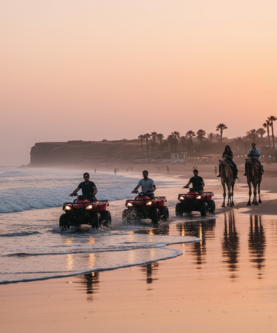 Quad Bike With Camel Ride